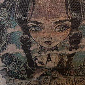 Diamond heart - Diamond Art "Over your dead body".